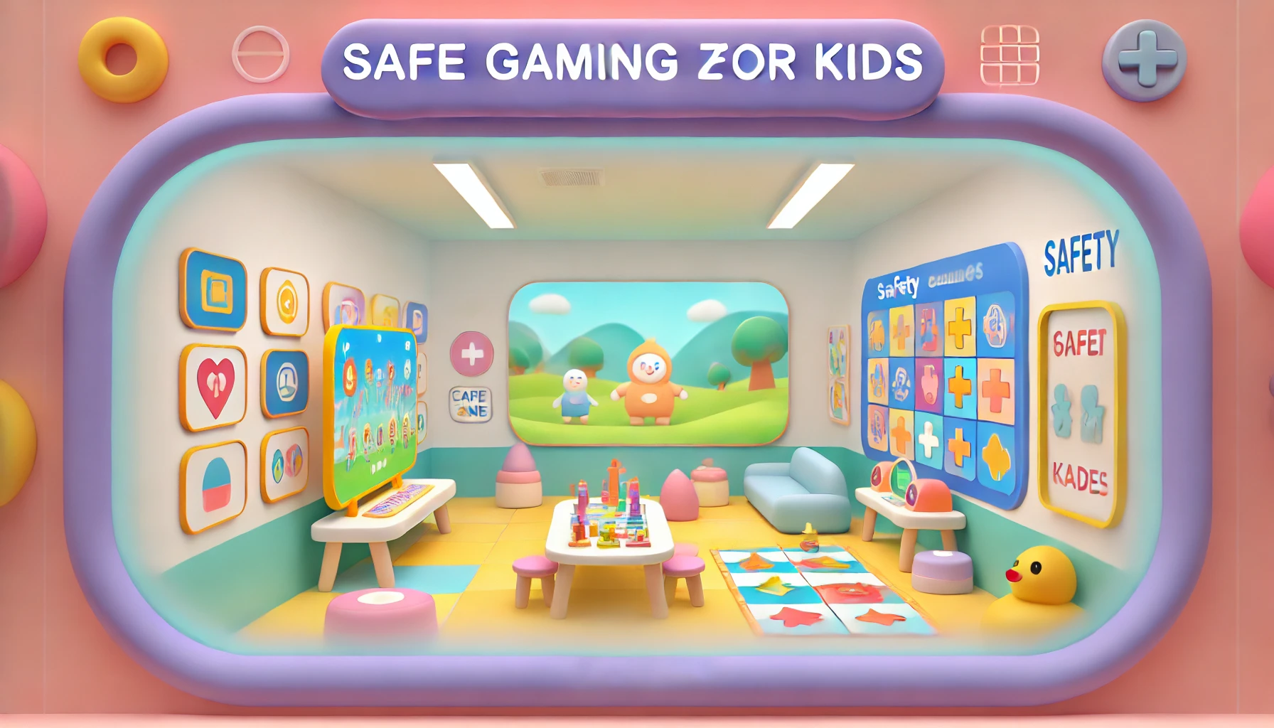 &Ccedil;ocuklar İ&ccedil;in G&uuml;venli Oyun Alanı